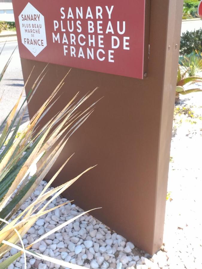 Joli studio res au calme en rez de jardin à Bandol. Exterior foto